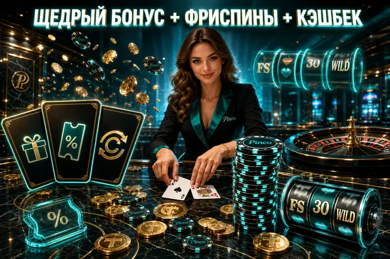 бонусы пинко — Промокоды Pinco и бездепозитный бонус 2026