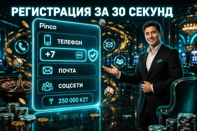 казино пинко регистрация — Способы регистрации в Pinco казино